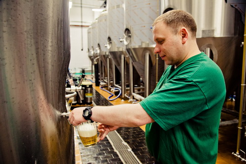 Процесс варки пивоварня Коломенская
